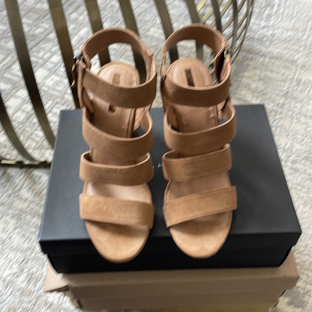 Tahari beige sandals